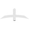 Ekena Millwork Bellingham Architectural Grade PVC Gable Bracket, 48"W x 18"H x 4"D x 4"F, 9/12 Pitch GBP048X18X0404BEL00 - alternate 4